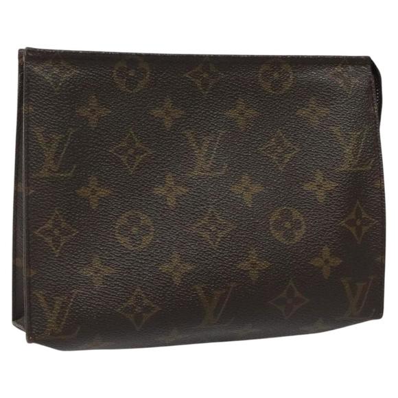 LOUIS VUITTON Handbags - LOUIS VUITTON Monogram Poche Toilette 19 Pouch M47544 LV Auth am8031